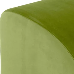 Wohnen Relax Sessel in Oliv Grün mit Nussbaum - Sofia