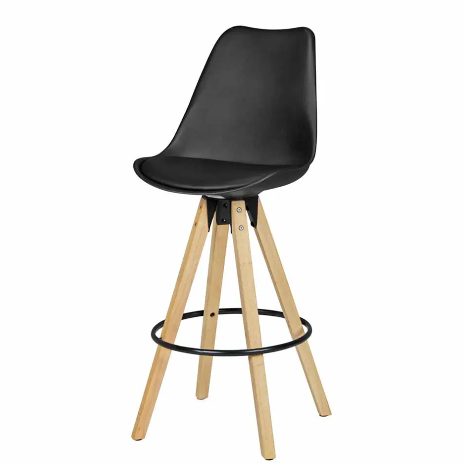 Retro Barstuhl Systrem mit Schalensitz (2er Set)^Wohnen Sale