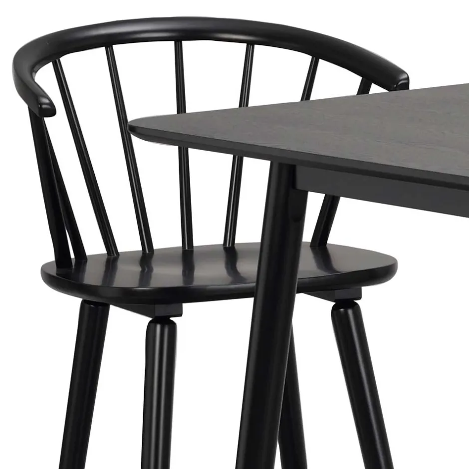 Wohnen Retro Bartisch & Barstühle - Mectilda (dreiteilig)