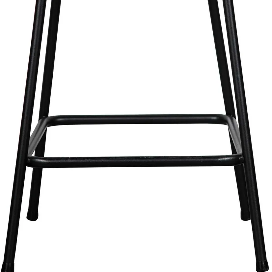 Wohnen Retro Design Barstuhl in Graugrün Samt - Ilussiana