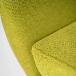 Wohnen Retro Design Drehsessel in Hellgrün - Soraso