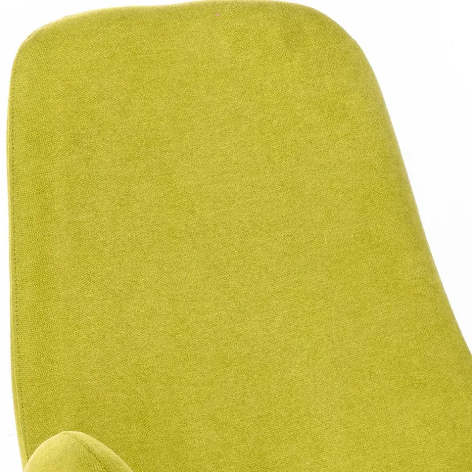 Wohnen Retro Design Drehsessel in Hellgrün - Soraso