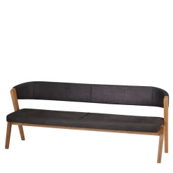 Wohnen Retro Design Esstischbank mit Rückenlehne - Ovenciana