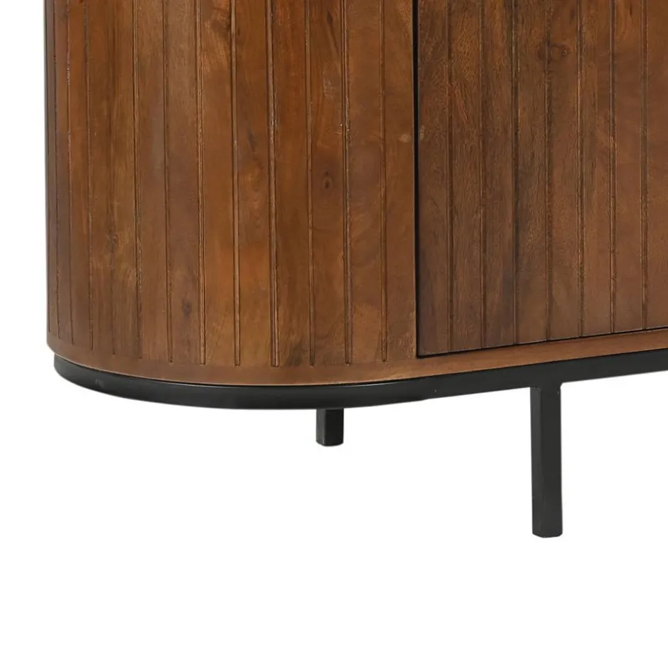 Retro Design Lowboard aus Mangoholz - Galadira^Wohnen