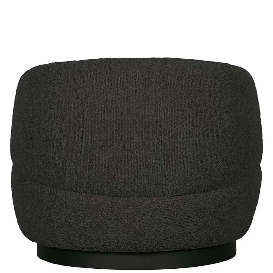 Wohnen Retro Design Sessel aus Boucle Stoff - Fronco