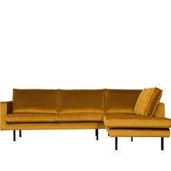 Retro Eckcouch mit vier Sitzplätzen - Nustra^Wohnen