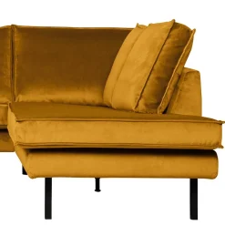 Retro Eckcouch mit vier Sitzplätzen - Nustra^Wohnen