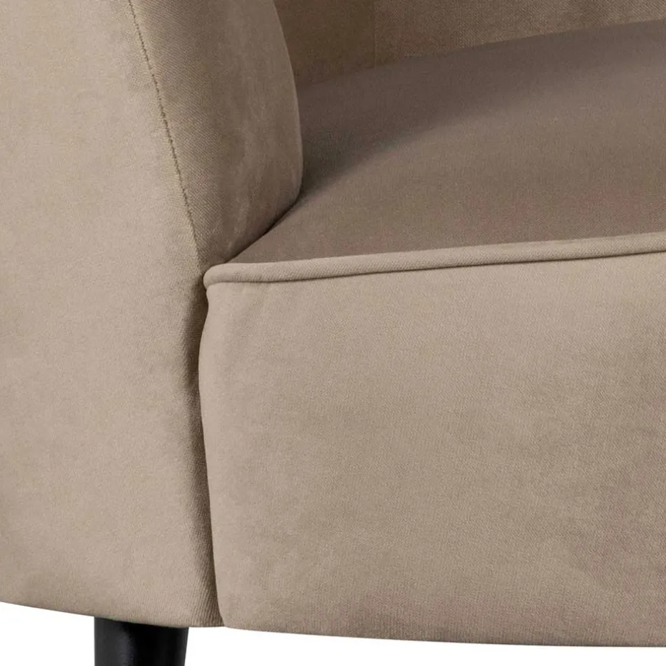 Retro Lounge-Sessel in Khaki Samit - Griffina^Wohnen New