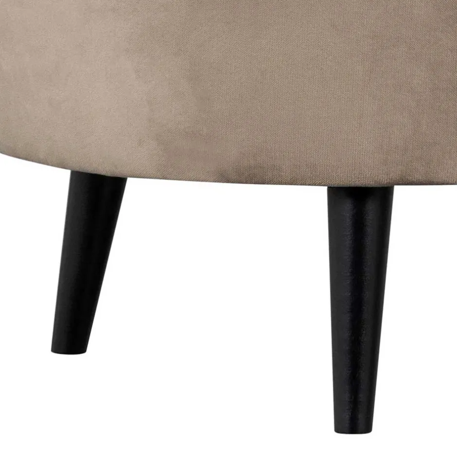 Retro Lounge-Sessel in Khaki Samit - Griffina^Wohnen New