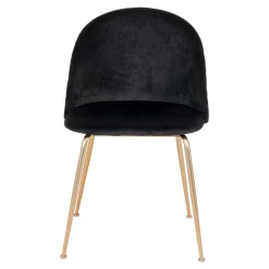 Retro Polsterstühle mit Messing Gestell - Silvanus (2er Set)^Wohnen Hot