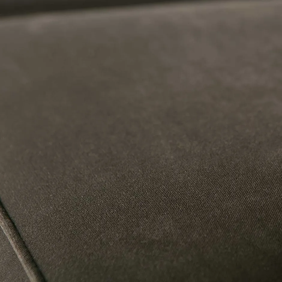 Retro Samt Sofa in Dunkelgrün Italiano mit 280cm^Wohnen Outlet