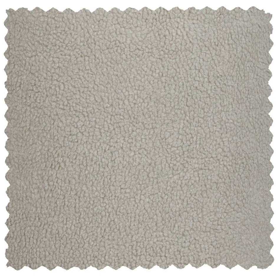 Wohnen Retro Sessel aus Webplüsch in Off-White - Phinia