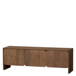 Wohnen Retro TV Kommode aus Mangobaum Massivholz - Ambros