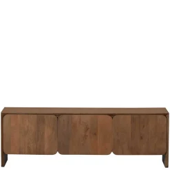 Wohnen Retro TV Kommode aus Mangobaum Massivholz - Ambros