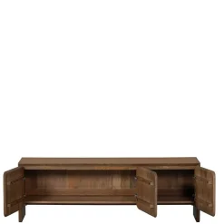 Wohnen Retro TV Kommode aus Mangobaum Massivholz - Ambros