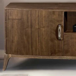 Wohnen Retro Wohnwandd in Nussbaum - Gralaz (dreiteilig)