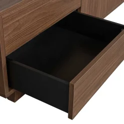 Wohnen Retrodesign TV Board in Walnuss - Acaso