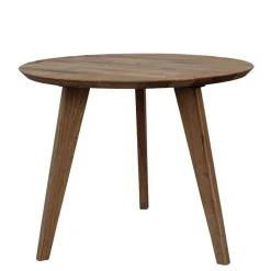 Retro-Wohnzimmertisch aus braun geöltem Eichenholz - Borganel^Wohnen New