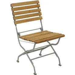 Wohnen Robinie Klappstuhl mit Stahlgestell - Malka