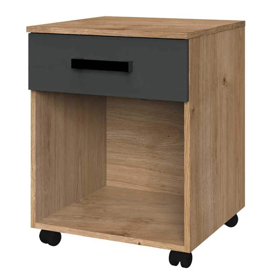 Wohnen Rollcontainer mit Schublade & Fach - Uletria