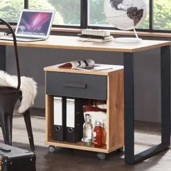 Wohnen Rollcontainer mit Schublade & Fach - Uletria