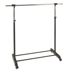 Herren Wohnen Rollen Kleiderständer Coluria in Schwarz