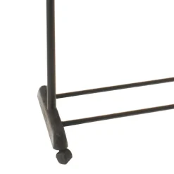 Herren Wohnen Rollen Kleiderständer Coluria in Schwarz