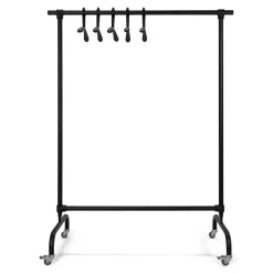 Rollgarderobe in Schwarz - Tesalon^Wohnen Outlet