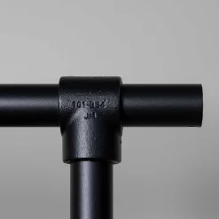 Rollgarderobe in Schwarz - Tesalon^Wohnen Outlet