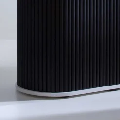 Rolloschrank Laromain in Schwarz und Weiß^Wohnen Discount