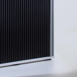 Rolloschrank Laromain in Schwarz und Weiß^Wohnen Discount