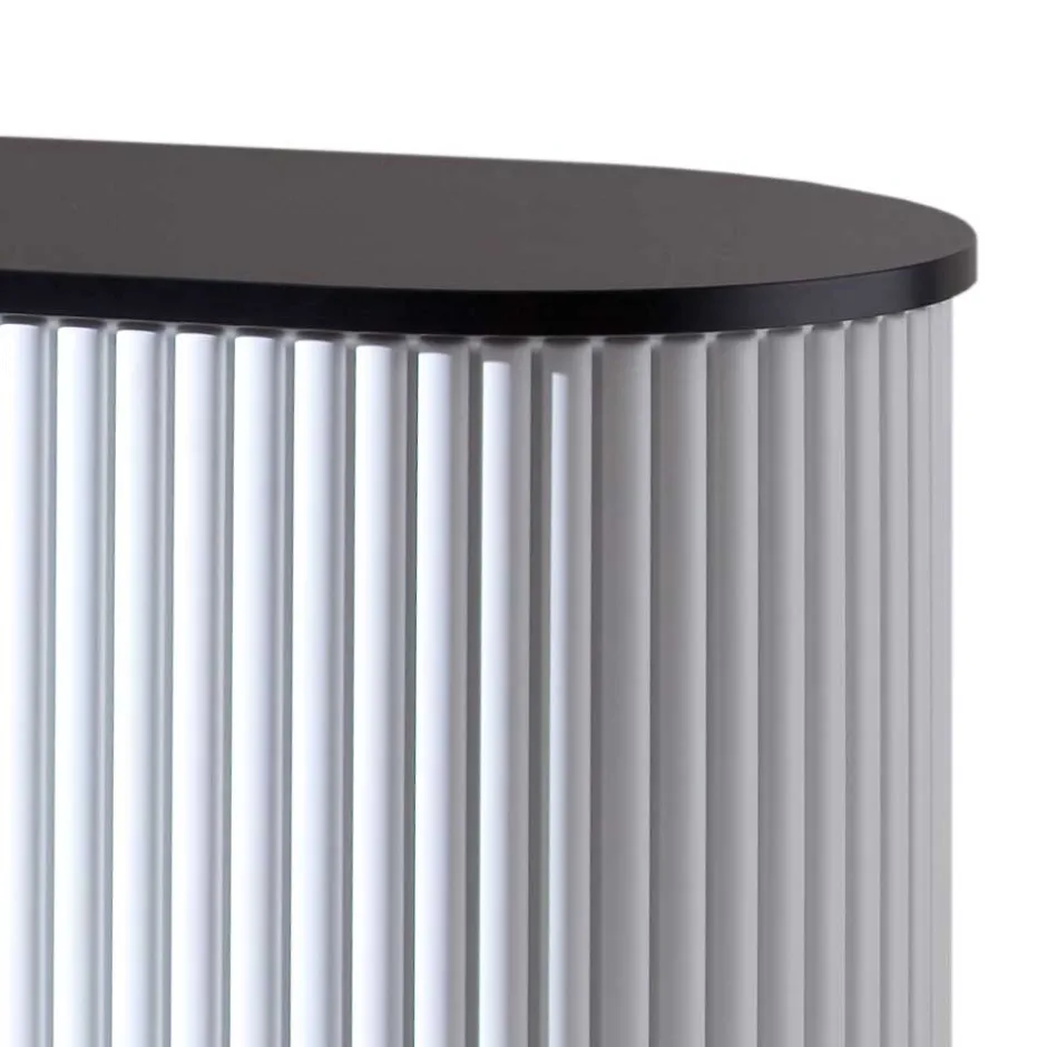 Rolloschrank Reanel in Weiß^Wohnen Hot