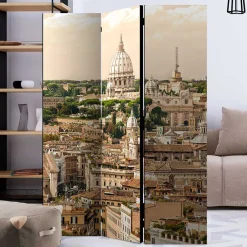 Wohnen Rom Fotomotiv Paravent Stadt & Petersdom - Penanza
