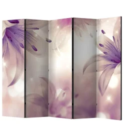 Romantik Paravent mit Lilien Motiv - Narela^Wohnen Online