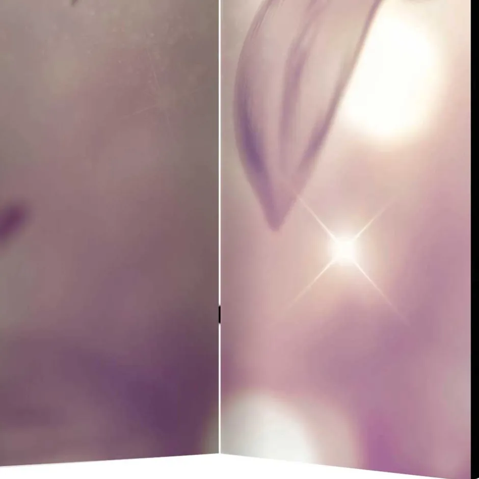 Romantik Paravent mit Lilien Motiv - Narela^Wohnen Online