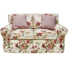 Wohnen Romantisches Landhaus Sofa mit Blumen Stoff - Telik