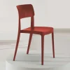 Rote Stühle aus Polypropylen stapelbar - Ophila (4er Set)^Wohnen Sale