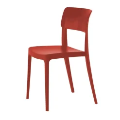 Rote Stühle aus Polypropylen stapelbar - Ophila (4er Set)^Wohnen Sale