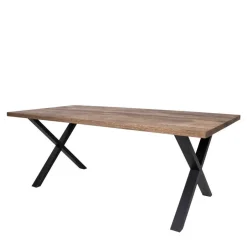 Räuchereiche Tisch & 6 Stühle - Alouis (siebenteilig)^Wohnen Sale