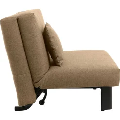 Ruhesessel in Beige Stoff - Ofreda^Wohnen