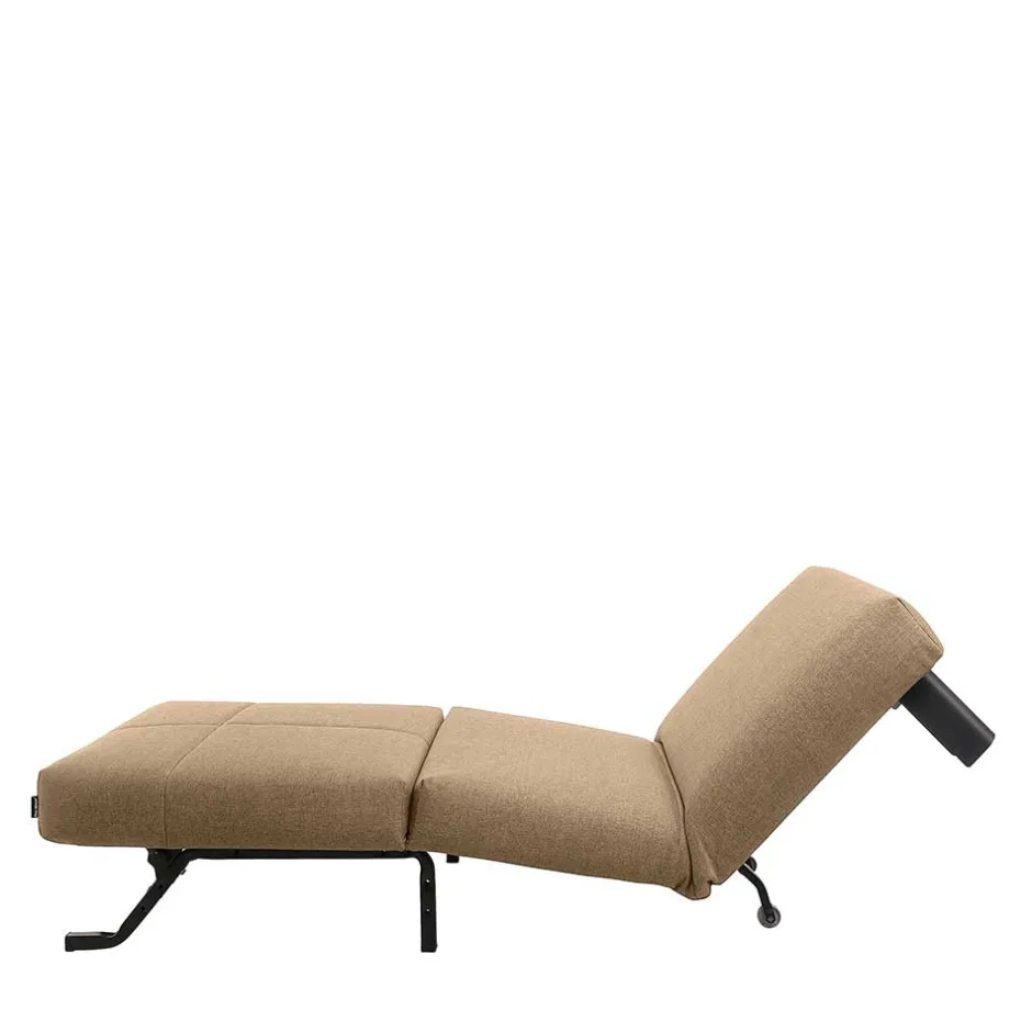 Ruhesessel in Beige Stoff - Ofreda^Wohnen