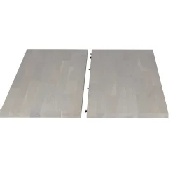 Runder Ausziehtisch in Eiche Bianco - Guern^Wohnen