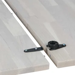 Runder Ausziehtisch in Eiche Bianco - Guern^Wohnen