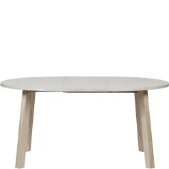 Runder Ausziehtisch in Eiche Bianco - Guern^Wohnen