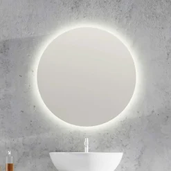 Runder Badezimmerspiegel mit Beleuchtung LED - Valva^Wohnen Clearance