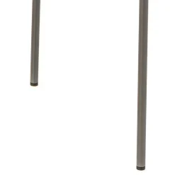 Wohnen Runder Beistelltisch in Braun & Weiß & Grau - Parcelov