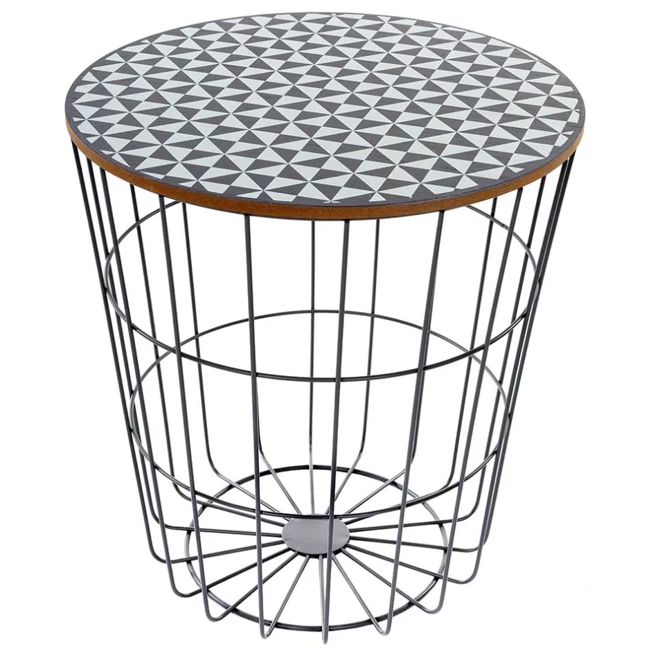 Runder Beistelltisch mit abnehmbarer Platte - Azuara^Wohnen Best