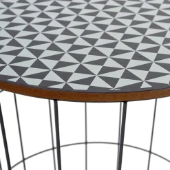 Runder Beistelltisch mit abnehmbarer Platte - Azuara^Wohnen Best