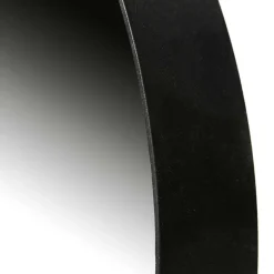 Wohnen Runder Hängespiegel in Schwarz 80x80x5 - Mion