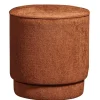 Wohnen Runder Hocker in Rostbraun - Shearme